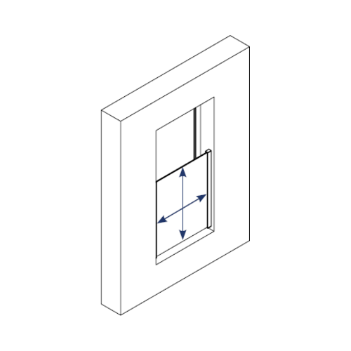 Schéma technique Roméo Care — pose en tableau