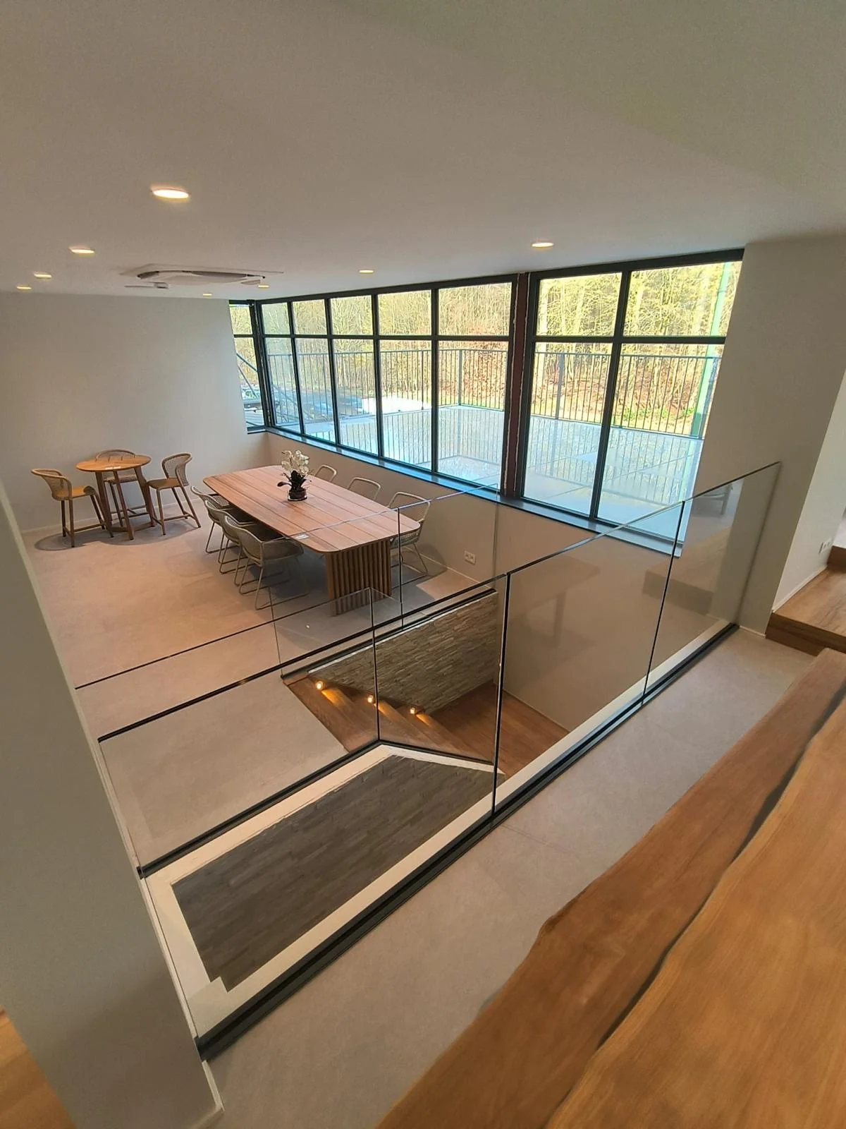 Mezzanine — Garde-corps mezzanine, Villa prestige