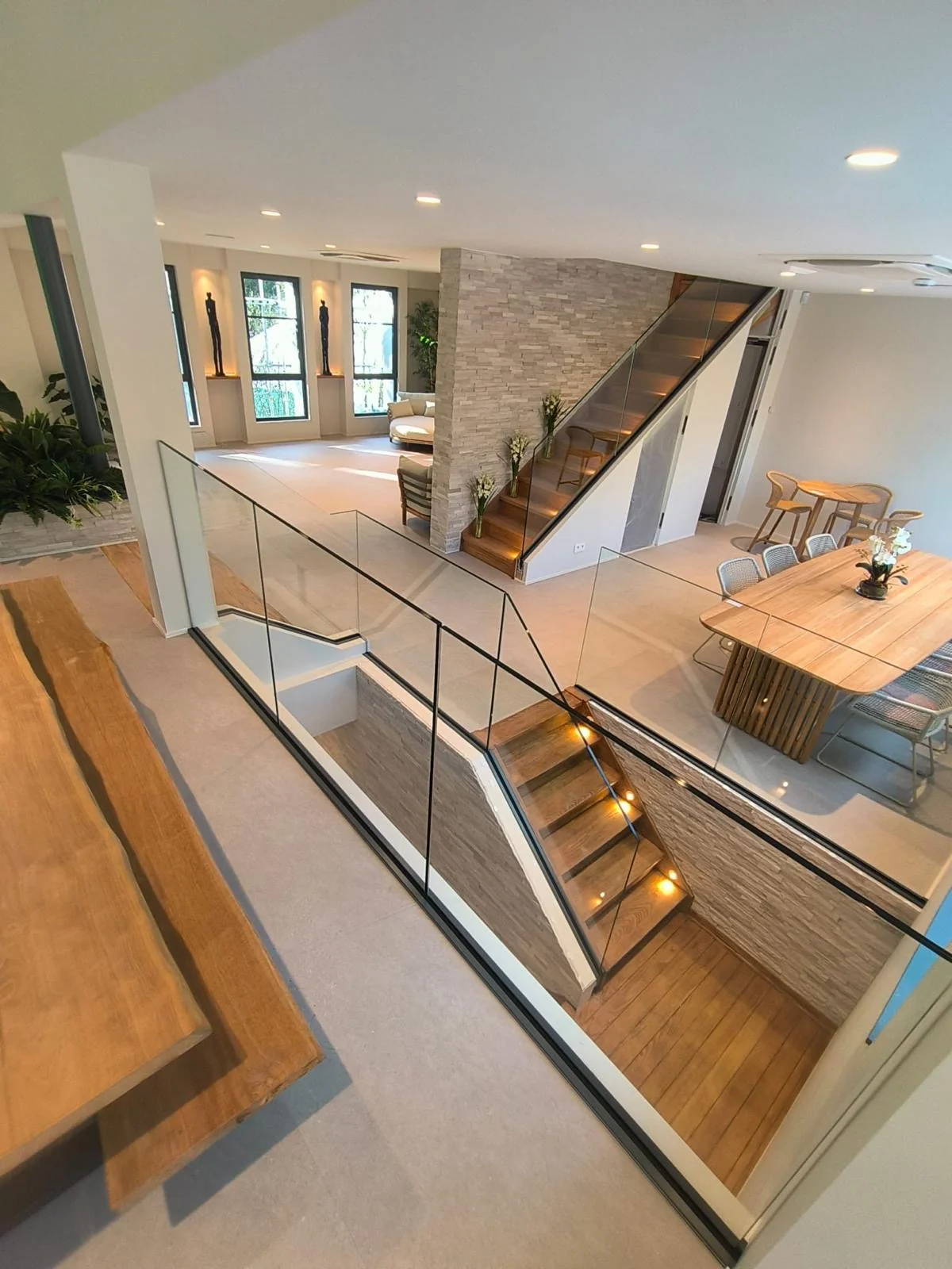 Mezzanine — Garde-corps mezzanine, Villa prestige