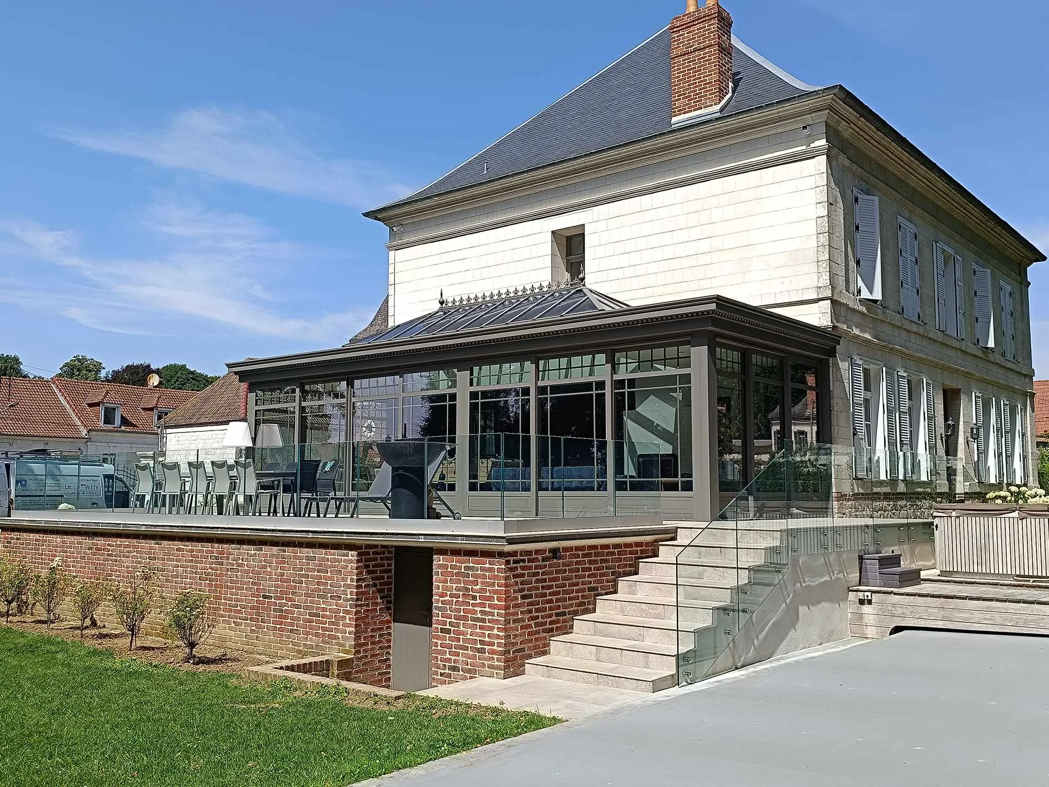 Terrasse — Manoir, Pas-de-Calais