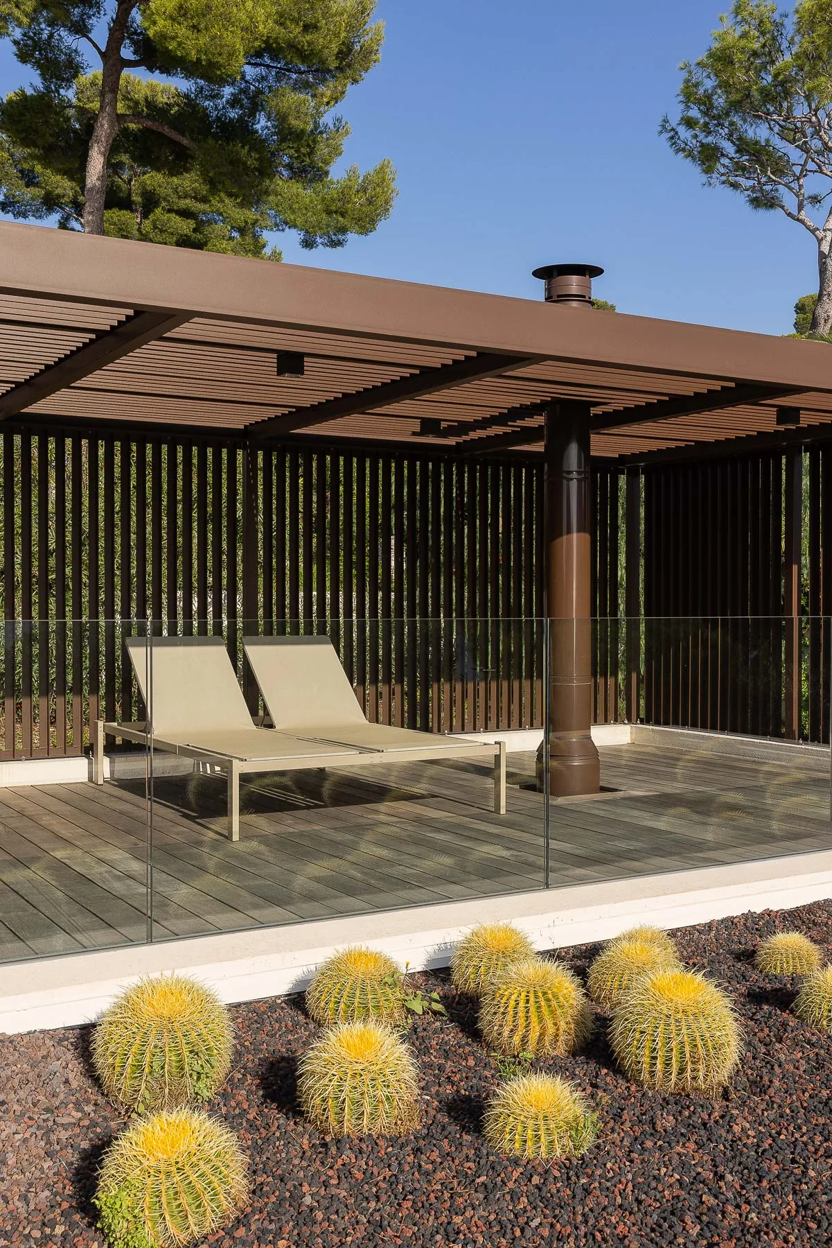 Terrasse — Garde-corps villa, Cassis