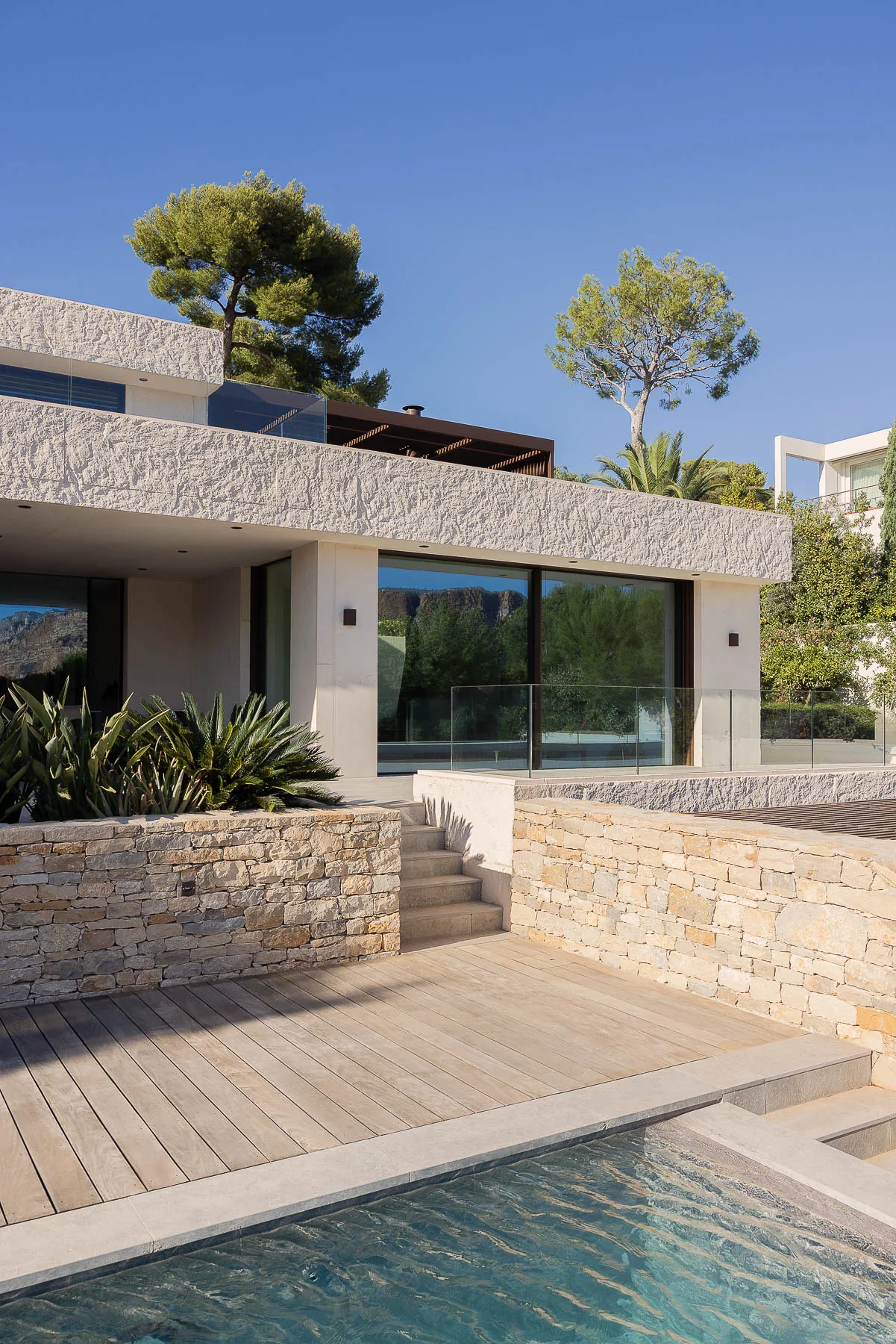 Terrasse — Garde-corps villa, Cassis