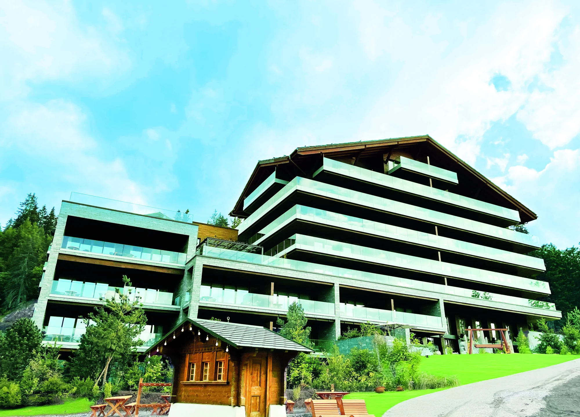 Tertiaire — Hôtel Six Sens Crans Montana (Suisse)